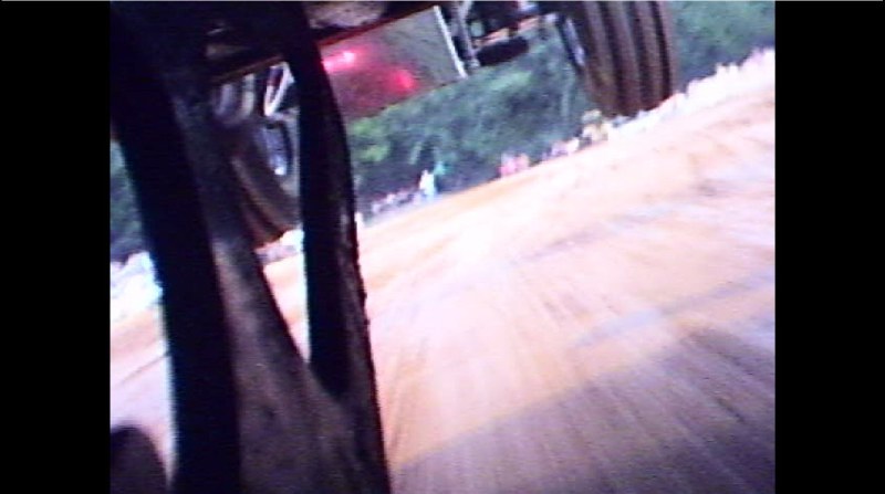 picture of under a pulling tractor showing frame flex Monica Gorham Shaw